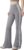 OQQ Yoga Pants Women High Waist Stripes Soft Casual Stretch Flared Bottoms Trousers