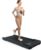 DeerRun Walking Pad 2 in 1 Under Desk Treadmill, 2.5HP Low Noise Walking Pad Running Jogging Machine with Remote Control for Home Office, Lightweight Portable Desk Treadmill Installation Free