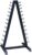 Body-Solid (GDR24B) Vertical Dumbbell Rack Stand Only, Storage for 1lb to 15 lbs Dumbbells, Home Gym Weight Rack Holds 12 Pairs of Vinyl Neoprene Dumbbell