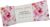 Lavender Eye Pillow with Washable Cover – Handmade Aromatherapy Eye Mask | Pink Watercolor Print