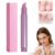 Cuticle Treatment for Hangnails Nail Cuticle Remover Pen Dry Damaged Nails, Upgrade 3 In 1 Nail Care Pen Cuticle Pusher Nail Oil Pen with Ceramic Tip (Purple 1PC)