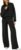 XIEERDUO Lounge Sets For Women 2025 Half Zip Sweatshirt And Wide Leg Sweatpant 2 Piece Outfits Sweatsuit Tracksuit