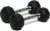 Deluxe 6-Sided Rubber Dumbbells – 3-25 lb. Pairs