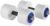 THERABAND Water Weights, Aquatic Dumbbells for Pool Fitness, Pair, Blue Heavy Resistance Level, for Pool Exercise and Water Aerobics for Adults, Foam Pool Weights for Therapy and Fitness Workouts