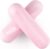 KHTO Food Grade Silicone Dumbbell Weight Bars for Women, Pink (2.2 LB | 4.4 LB Pair), Non-Slip Hex Sides Dumbbell Set for Home Gym Workout, Walking, Yoga, Dance, Barre, Pilates