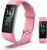 Fitness Tracker with Blood Pressure Heart Rate Oxygen Monitor, Activity Sleep & Temperature Smart Watch IP68 Waterproof Pedometer Step Counter for Kids Man Women S5