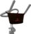 Spinning Siren Designs Reversible Storage Bag for Exercise Equipment to Hold Phones, Remote Controls, Tablets, Towels, Headphones and Anything You Need Within Arms Reach