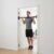 Adjustable Pull-Up Bar for Doorway 27–36 in – Self-Locking Safety, Built-in Level, Max 440 Lbs, Home Gym Upper Body Training, Chin-Up & Pullup Bar