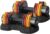 ATIVAFIT Adjustable Dumbbell Set 25 LB Pair with Storage Box, 5-in-1 Free Weights with Quick Dial, Safety Lock & Anti-Slip Grip, Space-Saving Home Gym Equipment for Strength Training