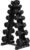 Ritfit 5-650 LBS PVC Encased Hex Dumbbell Sets with Optional Rack for Home Gym, Hand weight with Chrome Handle for Strength Training,Workouts