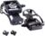 Zeray Spin Bike Pedals – Dual Platform Indoor Cycling Pedals with Clips and Straps, Compatible with Shimano SPD, Suitable for Spin Bike and Peloton