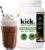 Kick Plant Protein Powder, Chocolate Flavor, 20 G Protein, Gluten Free Workout Supplement with Aminos Acids to Support Fitness Goals & Gut Health, No Sugar, No Artificial Flavors, 28 Servings