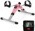 GYMAX Under Desk Bike Pedal Exerciser, Folding Mini Exercise Bike with LCD Display for Arms & Legs Workout, Portable Peddler Exerciser for Seniors Office Home Fitness