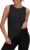 Loovoo Women’s Workout Tank Tops Loose Fit Open Back Running Shirts Sleeveless Quick Dry Athletic Gym Yoga Top