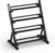 LIONSCOOL Adjustable 4-Tier Dumbbell Rack Stand – Heavy Duty 1000LBS Weight Storage for Dumbbells, Kettlebells | Home Gym Equipment Organizer