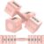 22LBS Adjustable Dumbbells Set, Hand Weights Sets with 5 Levels 3lb, 5lb, 7lb, 9lb, 11lb, Adjustable Weight Dumbbells for Women/Men Home Gym Full Body Workout