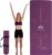 1.Active Aura Printed Body Alignment TPE Yoga Mat for Men and Women to promote correct posture and reduce strain| 8mm Thickness for Superior Cushioning | 185 x 70 cm Extra Wide, Anti Slip Mat, Yoga, Pilates, Exercise for Body Fitness and Health