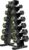 HANDBODE Hex Weights Dumbbell Set with Rack, Half-Pound Increment Rubber Coated Sets for Precision Weight Training & Micro-Loading, Free Hand Weight, Strengthtraining, Exercise, Fitness, Home Gym