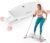 MERACH Balance Board with Resistance Bands, Portable Ski Balancing Machine Featuring LCD Monitor, 300 lbs Capacity Gibbon Balance Trainer for Full Body Workout