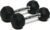 Dumbbells Hand Weights Set of 2 – Rubber Hex Chrome Handle Exercise & Fitness Dumbbell for Home Gym Equipment Workouts Strength Training Free Weights for Women, Men