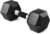 Yes4All Rubber Grip Encased Hex Dumbbell – Hand Weights With Anti-Slip 5-50 LBS Single