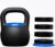 Rep Fitness Adjustable Kettlebell | Weight Set for Home Gym | Strength Training Equipment for Men & Women | Compact Steel Bell with Ergonomic Handle | 20–40 lb (9–18 kg) Variable Options