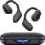 Open Ear Earbuds Ear Buds with LED Display & 90H Playtime, Bluetooth 5.3 Wireless Earbuds, IPX7 Waterproof Bluetooth Headphones with Earhook Design – Earphones for Running, Cycling Workouts, Black