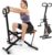 Squat Machine for Home, Squat Ride / Rowing Machine with Adjustable Resistance, Foldable Exercise Equipment, Glute & Leg Cardio Workout Machine