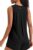 PINSPARK Women’s Workout Tank Tops Back Pleat Loose Fit Sleeveless Yoga Athletic Shirts Soft UPF 50+ Cooling Running Gym Tops