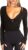Navneet Women Long Sleeve Ballet Pilates Yoga Wrap Tie Front Tops Workout Gym Shirts Cardigan