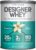 Designer Wellness, Designer Whey, Natural Whey Protein Powder with Probiotics, Fiber, and Key B-Vitamins for Energy, Gluten-Free, French Vanilla, 12oz
