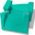 WRIST BLOCK™ The Ultimate Evolution in Premium Quality Yoga Blocks (Set of 2, Teal) – Designed to Eliminate Wrist Strain During Yoga, Pilates, Pushups and Other Exercises – Wrist Support – Meditation