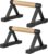 BESTWEI Wood Triangle Push Up Bars for Floor, Strength Training Pushup Stands Parallettes Bars for Home Calisthenics, Fitness, Floor Workouts Solid Wood with Sturdy Metal Bracket, Support 500 lbs