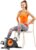 Mini Exercise Bike, Portable Under Desk Cycle Bike with 12 Adjustable Speeds for Arm/Leg Exercisers, Low-Impact Cardio Cycling Equipment, Remote Control & LCD Display Inner Thigh Exerciser