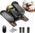 Under Desk Elliptical Machine, Ellipse Leg Exerciser as Seen on TV for Seniors with Remote Control & 12 Manual & Auto Mode, Low-Impact Quiet Portable Electric Seated Pedal Exerciser for Home Office