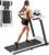 Folding Treadmill, 300LBS Capacity Compact Running Machine with LED Display, 3.0HP for Walking, Jogging & Running, Portable Treadmills for Home & Office Use