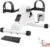 TODO Motorized Pedal Exerciser Mini Exercise Bikes, Under Desk Bike Peddler Exerciser for Seniors Rehab and Arm Leg Physical Therapy