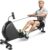 GarveeLife Magnetic Rowing Machine, Self Powered Rower Without Power Cord, Quiet Rower Machine with 16 -Level Adjustable Resistance, 350 Lb Weight Capacity, Free Snailcle App