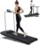 WELLFIT Auto Incline Folding Treadmill – 10% Incline Desk Walking Pad Treadmill with Handlebar, 400 lbs Heavy-Duty Capacity, Space-Saving Quiet Under-Desk Design for Home Office, Seniors & Fitness