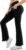 Ipletix Flare Leggings for Women-Bootcut Yoga Pants for Women High Waisted Flared Leggings Dress Pants