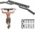 Kipika Heavy Duty Wall Mounted Doorway Pull Up Bar, Multifunctional Chin Up Bar, Portable Fitness Door Bar, Body Workout Home Gym System