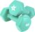 Yes4All Vinyl Hexagon Dumbbell – Dumbbells Set of 2 Hand Weights for Home Gym & Strength Training (2-15 lbs Weight Options)