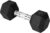 Yes4All Chrome Grip Encased Hex Dumbbells – Hand Weights With Anti-Slip 5-50 LBS Single