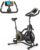 Exercise Bike Stationary Bikes for Home, Adjustable Resistance & Comfortable Seat Workout Bike, Quiet Indoor Cycling Bike with Digital Monitor, Phone Holder