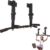 ptlsy Wall Mounted Pull Up Bar Multifunctional with Multi-grip Chin Up Bar Heavy Duty Dip Station for Home Gym Indoor Workout, Fitness Equipment, Dip Stand Supports to 440 Lbs