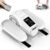 Under Desk Elliptical Exercise Machine,Ellipse Leg Exerciser as Seen on TV,12 Speeds Leg Exerciser While Sitting for Seniors, Portable Electric Seated Foot Pedal Exerciser for Home Office