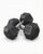 Superior Hex Dumbbell Set of 2 PVC or Rubber Coated Hand Weights for Home Gym – Non-Slip, Anti-Roll Design – Cast Iron Core Strength Training Equipment for Men & Women – Black