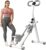Stair Stepper for Home Vertical Climber, Foldable Full Body Exercise Aerobic Climbing Machines, Mountaineering Fitness Equipment with Adjustable Handles