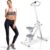 Stair Stepper for Home, Stair Master for Exercise at Home Folding Stair Stepper for Full-Body Workout Compact Stair Climber with Resistance//Phone Holder/Adjustable Handlebar & Pedals