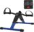 Folding Pedal Exerciser – Mini Exercise Bike Under Desk Bike Pedal Exerciser with LCD Display for Arms and Legs Workout, Portable Desk Bike Peddler Machine for Adults & Seniors